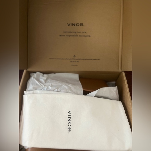 VINCE Mari Wedge Sandals in Tan - Picture 11 of 14